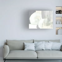 Jennifer Goldberger 'Neutral Curves I' Canvas Art