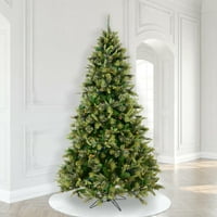 Umjetno božićno drvce od kašmirskog bora od 8,5 Stopa, raznobojna LED svjetla od 8,5 Stopa