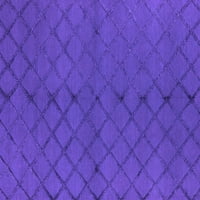 Ahgly Company zatvoreni pravokutnik Trellis Purple Modern Area prostirke, 5 '8'