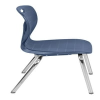 Pokretni stol u učionici podesiv po visini od 60 24 - u sklopivim stolicama - Mornarsko plava