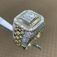 Lropie prstenovi za žene djevojke poslovni muškarci nakit dečko vjenčani nakit Veličina 6- zvoni darovi