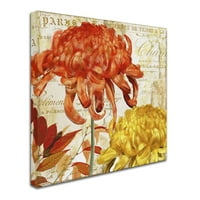 Zaštitni znak likovna umjetnost Chrysantemums I Canvas Art by Color Bakery