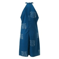 Ljetne haljine za žene, večernje Minidresses Bez rukava s čipkastim printom;