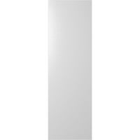 Ekena Millwork 12 W 63 H TRUE FIT PVC Horizontalni sloj uokviren modernim stilom Fiksni nosač, nedovršeno