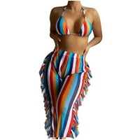 Ženski kupaći kostimi ljetni kompleti Kupaći Kostimi labavog kroja retro kupaći kostimi tropski kupaći kostimi