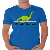 Nespretni stilovi Majica dinosaura Brontosaurus za muškarce majica dinosaura majica životinjskog parfema za muškarce