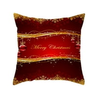 Božićni dekor Božićni pokrivač jastuka Božićni uredski Kućni flanelski jastučnica način proslave