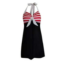 Modni Ženski kupaći kostimi za žene, tiskani bikini set, nabrani push-up mekana podstavljena torba, dvodijelni