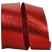 Papirna plastična traka za ispucani LED, crvena, 6 inča 50 inča, 1 pakiranje