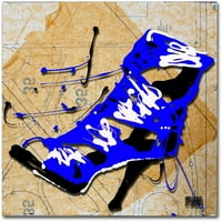 Zaštitni znak likovna umjetnost Roderick Stevens 'Blue remen Boot'