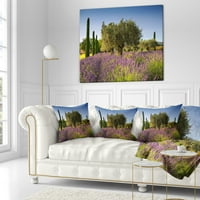 Dizajnerska prekrasna stabla lavande i maslina - cvjetni jastuk-16.16