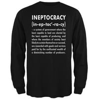 Old Glory Mens Inneptocration Definicija grafička majica dugih rukava