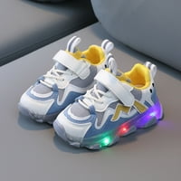 Djeca za djevojčice LED svjetleće sportske cipele za trčanje mrežaste tenisice