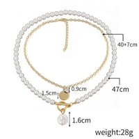 Botrong ogrlice Pokloni za žene modne dame ogrlice Divlje slojevite ogrlice Ženski nakit za odmor pokloni Valentinovo