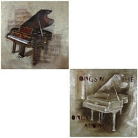 Skup razlikovanja spektakularne slike klavirskog ulja Entrada by Entrada