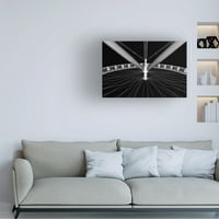 Hans Wolfgang Hawerkamp 'London Eye' Canvas Art