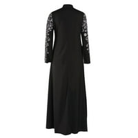 Ženska muslimanska haljina Abai dugih rukava molitvena odjeća ležerni islamski kaftan Jilbab muslimanska odjeća