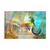 Greg Simanson 'Ducati Scrambler' Canvas Art