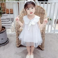 Ljetna jednobojna modna haljina bez rukava u korejskom stilu sa šavovima