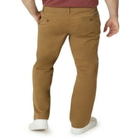 Klapovi muški klasični rastezanje ravna fit Coastland Wash chino hlače, - veličine do 52