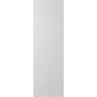 Ekena Millwork 12 W 68 H TRUE FIT PVC Horizontalna slojeva uokvirena modernim stilom Fiksni nosači, hailstorm