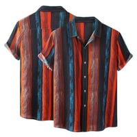 Muške majice Ljetna rasprodaja ljetna majica kratkih rukava s printom ležerna majica kratkih rukava s reverom
