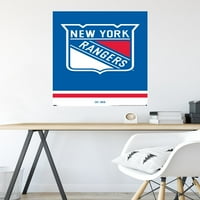 Zidni poster s logotipom Njujorški rendžeri, 22.375 34