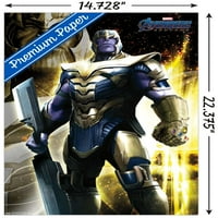Kinematografski svemir-Osvetnici-Endgame - Thanosov zidni Poster, 14.725 22.375