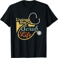 Živjeti životni život smiješne majice za medicinsku medicinsku sestru