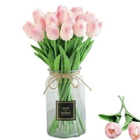 Mini pu tulipanski simulacija cvijeće, ukrašavanje kuće za vjenčanje dnevne sobe, pokloni za djevojčice na Valentinovo,