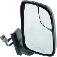 Ogledalo kompatibilno s 2013-mpg s grijanjem na desnoj strani suvozača s kutnim staklom za slijepe točke teksturirana