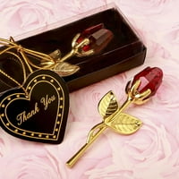 Kristalna ruža umjetno cvijeće s poklonom Bo poklon za Valentinovo Mini cvijeće za ženu, za djevojku, majku, sestru