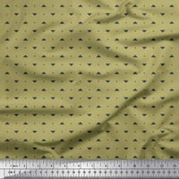 Pamučna Poplin tkanina u geometrijskom tisku za košulje široke dvorišta