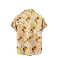 Muške majice s printom havajske palme, majice s tropskim krajolikom, Ležerne majice, Ljetna rasprodaja, bluza