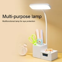 LED stolna svjetiljka s mogućnošću zatamnjivanja, bez treperenja, fleksibilni dizajn crijeva za zaštitu očiju,