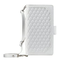 Mantto za iPhone X XS, Premium PU kožna torbica za kutije s patentnim zatvaračem magnetska folija utora za novčanik