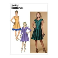 Minijaturna haljina ' gospođice 's Butterickovim uzorkom veličine 14-16-18-20-22