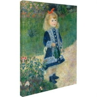 Zaštitni znak likovna umjetnost Djevojka s zalijevanjem može platno umjetnost Pierre-Auguste Renoir