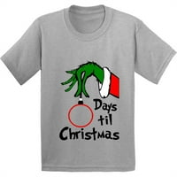 Dječje majice s Grinch printom majice kratkih rukava U boji ulična odjeća za djevojčice smiješni Božićni poklon
