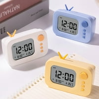 Digitalni alarm s pozadinskim osvjetljenjem, precizna plastična odgoda temperature, stolni elektronički sat, Studentski