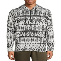 Originalni luksuzni Muški pulover s patentnim zatvaračem s kapuljačom s kapuljačom