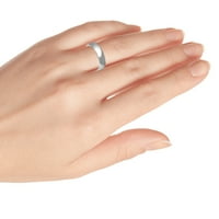 Volfram karbid polirani sjajni prsten za vjenčanje prstena za muškarce i dame