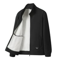 Muški jakni muški proljetni i jesenski modni slobodno vrijeme retro džepni zatvarač jakne jakne overcoat vrh