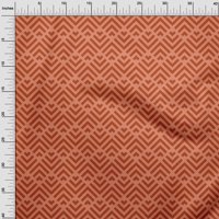 Oneoone pamuk kambric narančasta tkanina geometrijski materijal za šivanje tkanine tkanina prema dvorištu široko