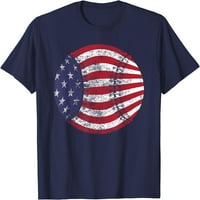 Američka zastava bejzbol majica za bejzbol