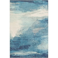 Umjetnički tkalci Olivia Abstract Area tepih, plava, 5 '7'6