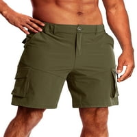 LUMONO MENS Lounge odmor Bottoms Classic Fit Elastic Elastic Summer Short Crash hlače povremene odjeće za plažu