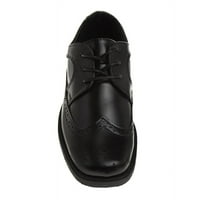 Čipkaste cipele - oksfordske cipele-crna, 2