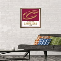 Cleveland Cavaliers - zidni poster s logotipom, 14.725 22.375