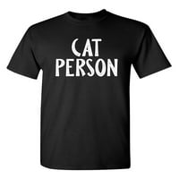 Čovjek-mačka sarkastičan humor grafička novost smiješna visoka majica